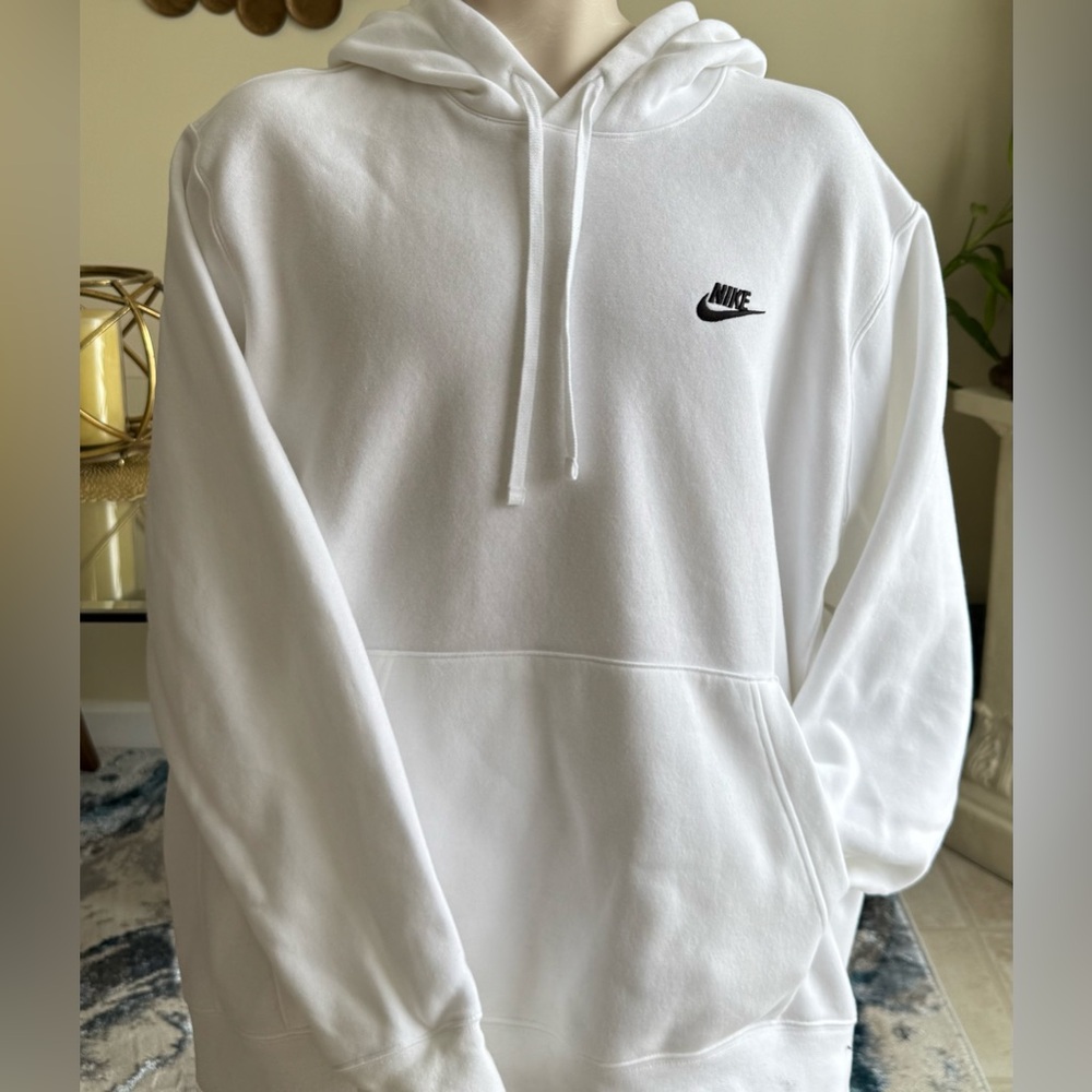 NWOT Nike White Hoodie